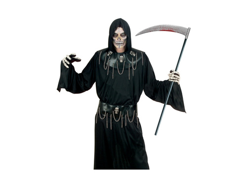 Vérfoltos műanyag kasza - 107 cm