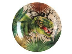 Születésnapi tányérok Dinoszauruszok - 22,5 cm - 10 db.
