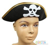 Kalózkalap arany szegéllyel - 1 db.