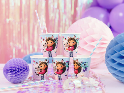 Gabi macskaháza papírpoharak - 250 ml - 6 db.