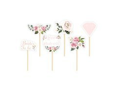 Muffin Pippers Virágok a leánybúcsúra - 6 db.