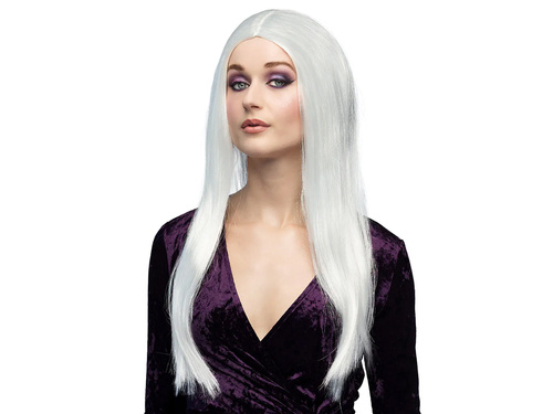 Boszorkány paróka fehér - 1 db.