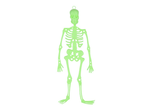Akasztós dekoráció Csontváz - 33 cm - 1 db.