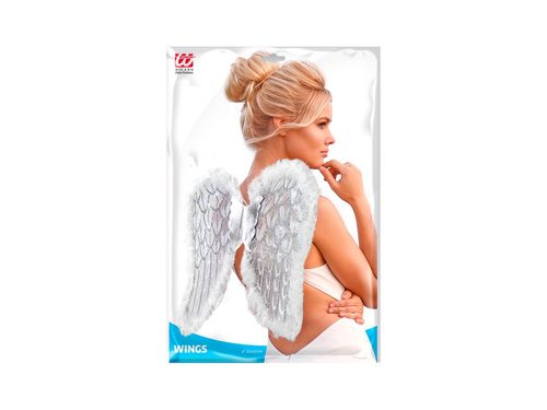 Fehér szárnyak marabu szegéllyel 52×42 cm