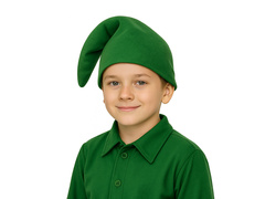Zöld törp sapka - 1 db.