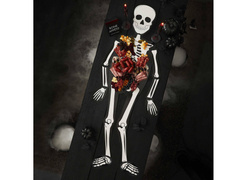 Halloween csontváz tálca - 150 x 130 cm - 1 db.