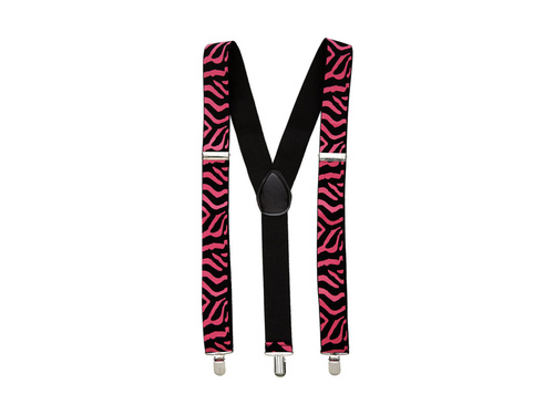 Rózsaszín zebra fogszabályzó