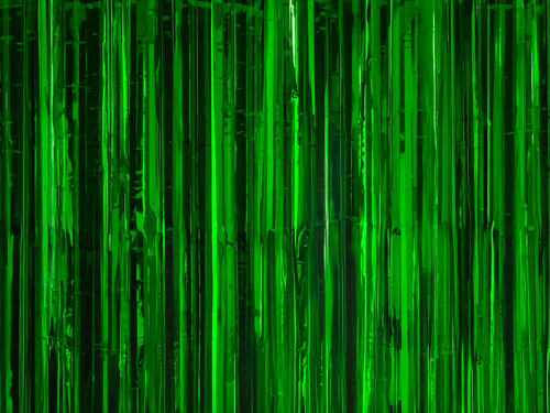 Függöny - ajtó függöny zöld metál - 100 x 200 cm