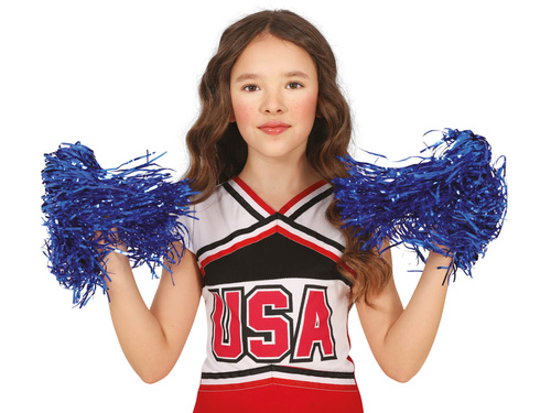 Kék pomponok - 2 db.