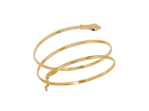 Kígyó motívumos karkötő