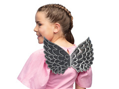 Ezüst angyalszárnyak - 23 x 45 cm - 1 db.