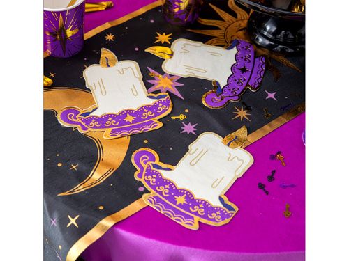 Halloween gyertyaszalvéta - 14,2 x 16,5 cm - 10 db.