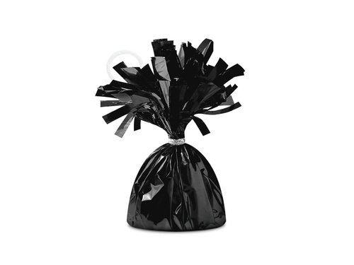 Fóliasúlyok héliummal töltött léggömbökhöz - fekete - 145 g