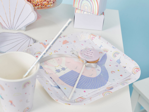 Sellő születésnapi szalvéták - 33 cm x33 cm - 16 db.