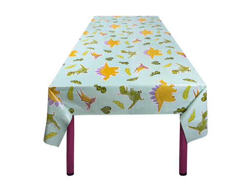 Dino Party születésnapi terítő - 130 x 180 cm - 1 db.
