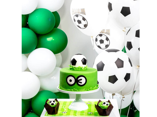 Labdarúgó latex lufi - 30 cm - 6 db.