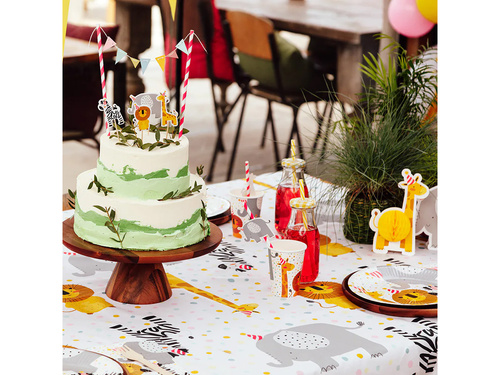 Szafari asztali dekoráció -1 op.