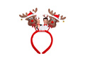 Rénszarvas fejpánt csengettyűkkel