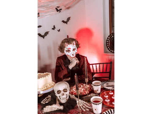 Véres farkas maszk - 17x20cm - 1 db.