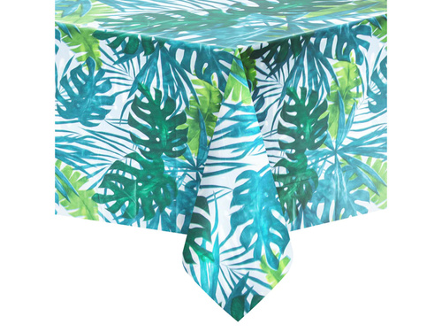 Zöld leveles terítő - 137 x 274 cm - 1 db.