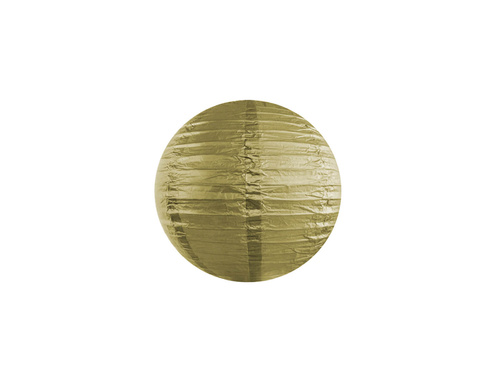 Gömblámpa arany - 25 cm - 1 db.