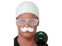 Fluoreszkáló lamellás üveg - 1 db.