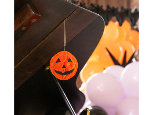 Függő dekoráció Halloween tökök - 3 db.