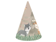 Papírkupakok Erdei állatok - 6 db.