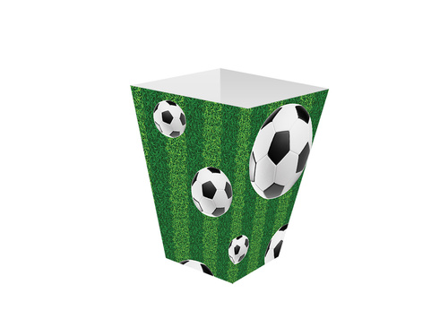 Popcorn dobozok Football - 6 db.