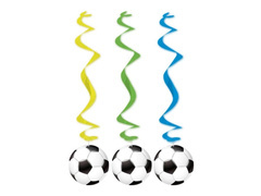 Függő dekoráció Foci - 3 db.