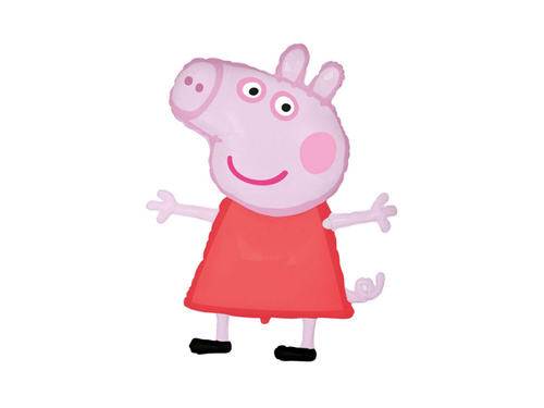Peppa Pig fólialufi - 128 x 64 cm - 1 db.