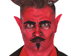 Az ördög bajusza, szakálla és szemöldöke - 1 szett