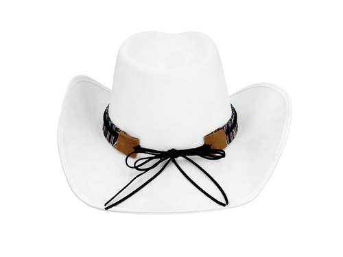 Django cowboy kalap fehér - 1 db.