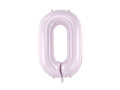Fólialufi lila szám 0 - 72 cm - 1 db.