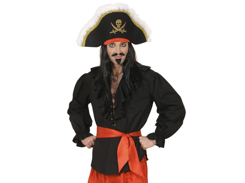 Piros kalózszalag - 1 db.