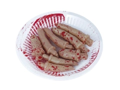 Tálca levágott ujjakkal - 8 db.