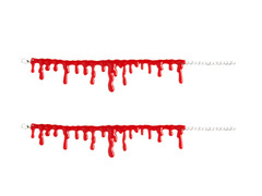 Véres karkötő - 2 db.