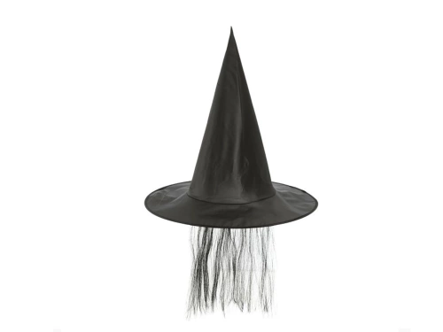 Boszorkánysapka hajjal - 1 db.