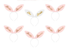 Menyasszonyi csapat karszalagok - 6 db.