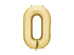 Fólia lufi arany szám 0 - 86 cm - 1 db.