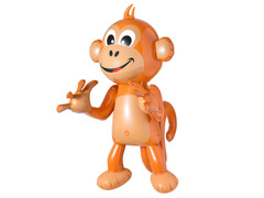 Felfújható dekoráció Majom - 50 cm - 1 db.