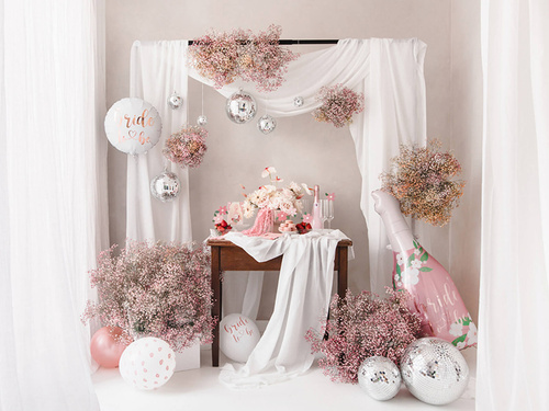 Menyasszony leszek fólialufi a Nők Éjszakájára - 35 cm - 1 db