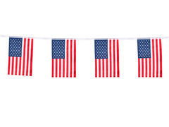Amerikai zászló banner - 400 cm - 1 db.