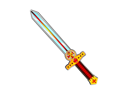 Hab keresztes lovag kardja - 52 cm