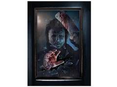 Halloween ablakdísz - 1 db.