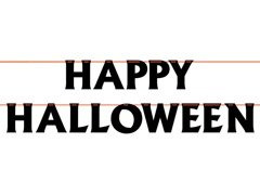 Happy Halloween banner - 500 cm - 1 db.