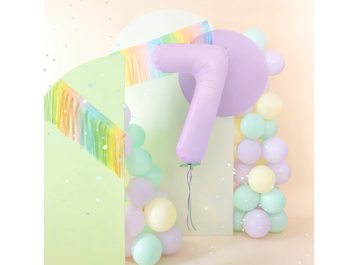 Fólia lila lufi 7-es szám - 100 cm - 1 db.