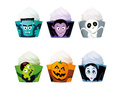Monsters cupcake liners - 6 db.