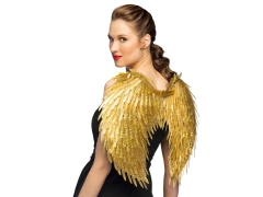 Arany angyalszárnyak - 50 x 55 cm - 1 db.