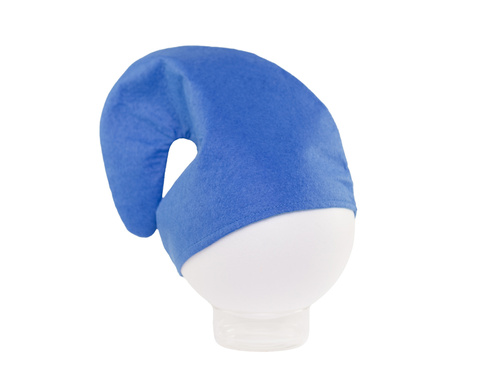 Törp gnóm sapka kék - 1 db.
